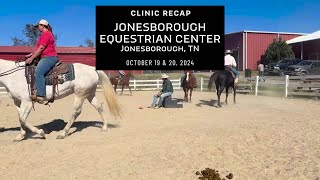 Jonesborough Equestrian Center  Horsemanship Clinic  Jonesborough Tennessee [upl. by Ssalguod]