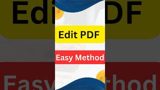 How To Edit PDF File in laptop Mobile Or Computer using Ms Word Office shorts techshorts [upl. by Inahteb]