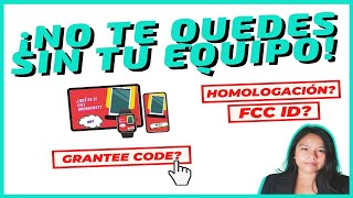 Cómo Hallar El CÓDIGO FCC ID  📲 Homologar Celular [upl. by Nnaegroeg]