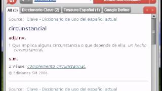 Definición de circunstancial [upl. by Donni183]