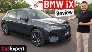 2022 BMW iX detailed inc 0100 review Best interior of an SUV to date [upl. by Kalindi27]