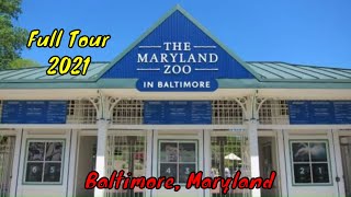 The Maryland Zoo in Baltimore Full Tour  Baltimore Maryland [upl. by Mur269]