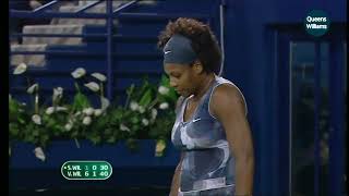 Venus Williams v Serena Williams  Dubai 2009 SF Highlights [upl. by Thorwald542]