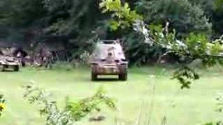 Real restored Marder III H in action Sheffield 2007 [upl. by Aliled]