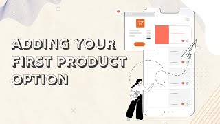 Adding Your First Product Option  Shopify Product Customizer [upl. by Rovner]