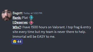 Platinum with 1500 Hours is convinced hes an Immortal [upl. by Yelnikcm]