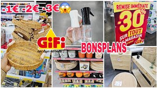 🔥GIFI 30 DANS TOUT LE MAGASIN 1€ 2€ 3€ MEGA BONSPLANS 091024 gifi nouveautégifi gifi [upl. by Pryce507]