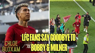 Firmino Scores His Last Ever Goal At Anfield As Anfield Says Goodbye To LFC Legends Firmino amp Milner [upl. by Seldan]