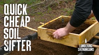 Making A Garden Soil Sifter for 16 [upl. by Lark]