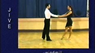 Jive dance steps 20 Windmill [upl. by Ierbua]