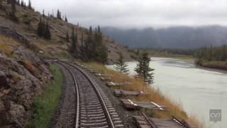 Cab Ride Through a Tunnel Jasper National Park [upl. by Zertnom835]