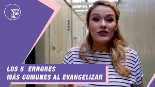 Los 5 Errores más comunes al evangelizar [upl. by Ahsienyt]