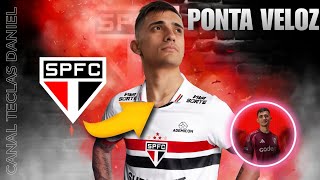 MELHORES Lances de PABLO SOLARI PONTA DE VELOCIDADE chegando no São Paulo em 2025   SPFC [upl. by Hajin470]