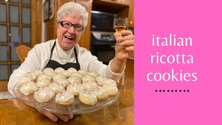 Italian Ricotta Cookies e99 [upl. by Kroo]