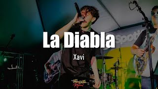 La Diabla  Xavi LetraLyrics [upl. by Xylia]