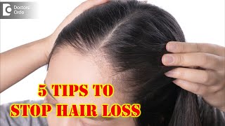 5 Tips on How To Stop Hair Loss And Regrow Hair Naturally  Dr Rasya Dixit  Doctors Circle [upl. by Hoffert]