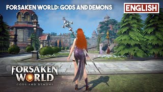 FORSAKEN WORLD Gods and Demons Gameplay Android  iOS [upl. by Htebyram]