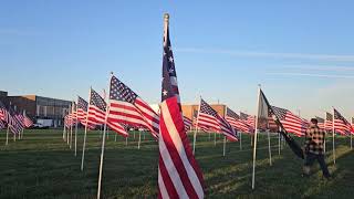 2023 Veterans Day Field of Honor  West Clermont High School [upl. by Hammer]