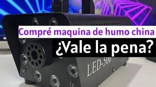 Tipos de máquinas de Humo Fog Machine Hazer Fazer  Review [upl. by Doughty]