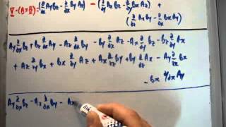 Vector Calculus for Electromagnetism 19  Vector Product Rule 4 [upl. by Evania]