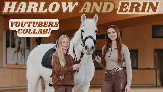 YOUTUBERS COLLAB ERIN WILLIAMS AND HARLOW WHITE [upl. by Korrie]