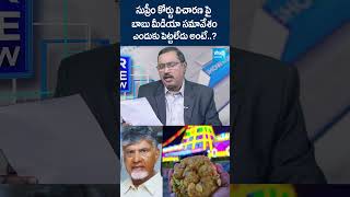 kommineni Srinivasa Rao Comments On Chandrababu  Tirupati laddu controversy SakshiTV [upl. by Ynogoham613]