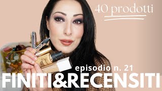 40 PRODOTTI 💸 FINITIampRECENSITI empties [upl. by Shaeffer]