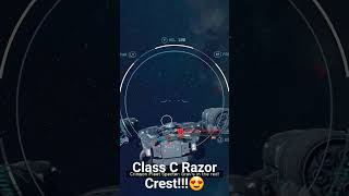 Starfield Class C Razor Crest ship build star wars [upl. by Cesya]