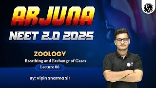 Breathing And Exchange Of Gases Lecturer 06  By Vipin Sharma Sir  Zoology [upl. by Ysnap467]