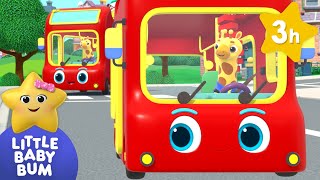 Wheels on the bus  More⭐ Nursery Rhymes for Babies  LBB [upl. by Elah485]