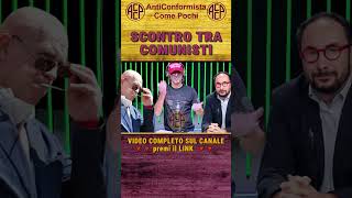 SCONTRO TRA COMUNISTI marcorizzo scontro talkshow [upl. by Eitnom]