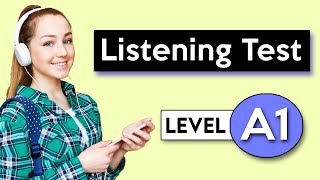 A1 Listening Test  English Listening Test [upl. by Correna]