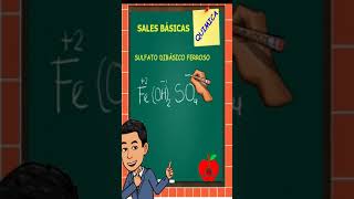 formación de sales básicas Fórmula de un salas básica ✅ química inorgánica [upl. by Eelreveb]