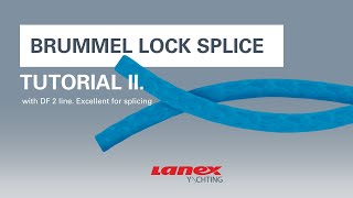 Tutorial  How to make brummel lock splice  two ends [upl. by Erialb]