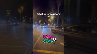 You’re in Spain when they win the Euros Incredible atmosphere Shorts [upl. by Pius556]