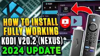 INSTALL The Latest FULLY WORKING KODI On Your FIRE TV STICK 2024 UPDATE [upl. by Codel]