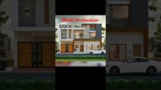 35x50 3d elevation amp modern house elevation home modernhouse 3delevation shortvideo [upl. by Oirifrop411]