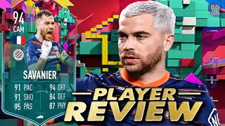 FULLY UPGRADED 94 LEVEL UP SAVANIER SBC PLAYER REVIEW  OBJ PLAYER  FIFA 23 Ultimate Team [upl. by Enived644]