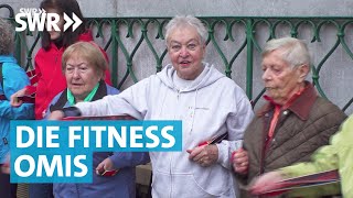 Jane Fonda aus dem Murgtal 85Jährige FitnessOma hält Frauen Fitnessgruppe fit [upl. by Victoria82]