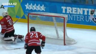 Kazakhstan  Canada Highlights Universiade [upl. by Gayler]