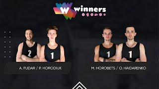 Winners Beach Volleyball Men A Fudar  P Horodiuk  M Horobets  O Haidarenko 24112024 [upl. by Erleena]