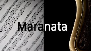 Maranata Ministério Avivah  Partitura para Saxofone Alto COVER  GRÁTIS [upl. by Neelhtakyram]