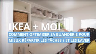 IKEAmoi  Comment optimiser sa buanderie pour mieux répartir les tâches  Et les laver biensûr [upl. by Odnumde]