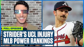 Atlanta Braves Spencer Striders UCL injury Spencer Steers breakout MLB Power Rankings amp more [upl. by Aikaz847]