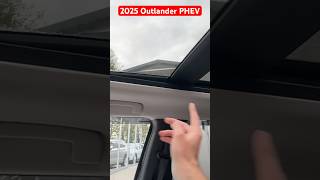 2025 Outlander PHEV Sunroof mitsubishi outlander automobile mitsubishioutlander newcar [upl. by Entwistle]