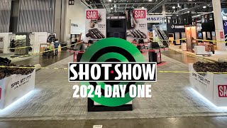 SHOT Show 2024 Las Vegas Nevada Day one recap Let the show begin [upl. by Sinne243]