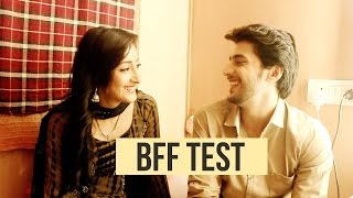 Shivya Pathania amp Kinshuk Vaidya take the BFF TEST  Ek Rishta Sajhedari ka [upl. by Arenat]