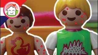 Playmobil filmpje Nederlands Waterpokken  Familie Huizer [upl. by Eisaj]