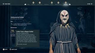 how to help people nearby messara swordfish cultist clue hero quest ac odyssey [upl. by Kayle]