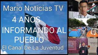 EN VIVO 4 AÑOS DEL CANAL MARIO NOTICIAS TV [upl. by Bentley]